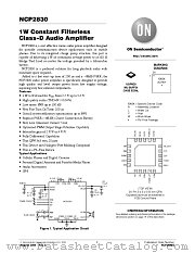 NCP2830 datasheet pdf ON Semiconductor