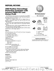NCP360 datasheet pdf ON Semiconductor