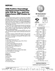 NCP362 datasheet pdf ON Semiconductor