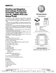 NCP372 datasheet pdf ON Semiconductor