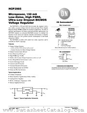 NCP3985 datasheet pdf ON Semiconductor