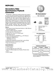 NCP4302 datasheet pdf ON Semiconductor