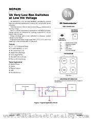 NCP439 datasheet pdf ON Semiconductor