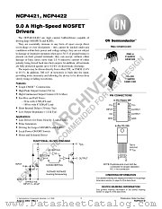 NCP4421 datasheet pdf ON Semiconductor