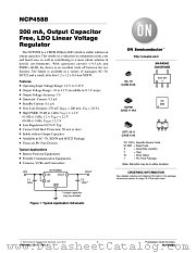 NCP4588 datasheet pdf ON Semiconductor
