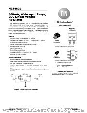 NCP4629 datasheet pdf ON Semiconductor