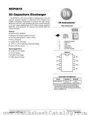 NCP4810 datasheet pdf ON Semiconductor