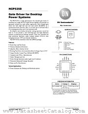 NCP5358 datasheet pdf ON Semiconductor