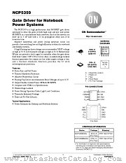 NCP5359 datasheet pdf ON Semiconductor