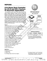 NCP5385 datasheet pdf ON Semiconductor