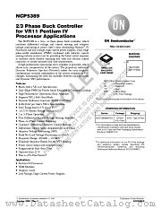NCP5389 datasheet pdf ON Semiconductor