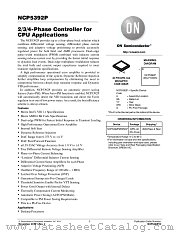 NCP5392P datasheet pdf ON Semiconductor