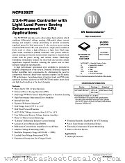NCP5392T datasheet pdf ON Semiconductor
