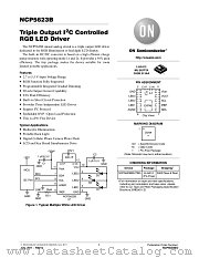 NCP5623B datasheet pdf ON Semiconductor