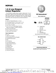 NCP566 datasheet pdf ON Semiconductor
