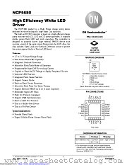 NCP5680 datasheet pdf ON Semiconductor