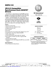 NCP81161 datasheet pdf ON Semiconductor