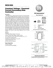 NCS1002 datasheet pdf ON Semiconductor