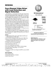 NCS2584 datasheet pdf ON Semiconductor