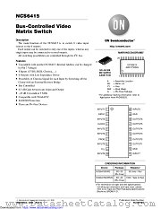 NCS6415 datasheet pdf ON Semiconductor