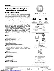 NCT75 datasheet pdf ON Semiconductor