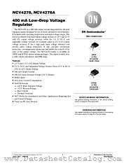 NCV4276 datasheet pdf ON Semiconductor