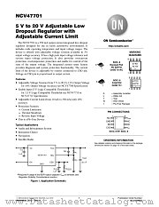 NCV47701 datasheet pdf ON Semiconductor