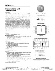 NCV7321 datasheet pdf ON Semiconductor