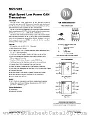 NCV7349 datasheet pdf ON Semiconductor