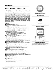 NCV7707 datasheet pdf ON Semiconductor