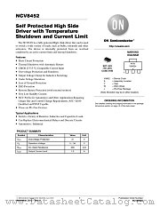 NCV8452 datasheet pdf ON Semiconductor