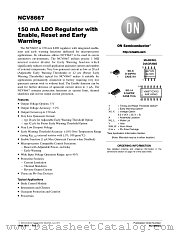 NCV8667 datasheet pdf ON Semiconductor