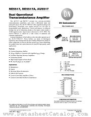 NE5517 datasheet pdf ON Semiconductor