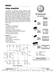 NE592 datasheet pdf ON Semiconductor