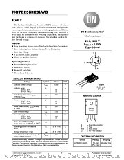 NGTB25N120L datasheet pdf ON Semiconductor