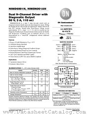 NIMD6001N datasheet pdf ON Semiconductor