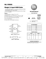NL17SG02 datasheet pdf ON Semiconductor