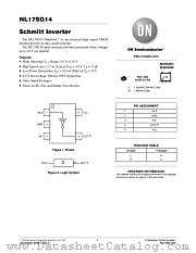 NL17SG14 datasheet pdf ON Semiconductor