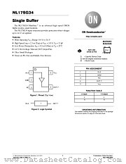 NL17SG34 datasheet pdf ON Semiconductor