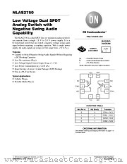 NLAS2750 datasheet pdf ON Semiconductor