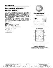 NLAS5157 datasheet pdf ON Semiconductor