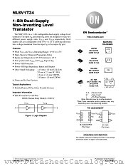 NLSV1T34 datasheet pdf ON Semiconductor