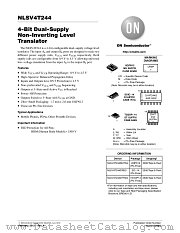 NLSV4T244 datasheet pdf ON Semiconductor