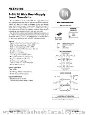 NLSX0102 datasheet pdf ON Semiconductor