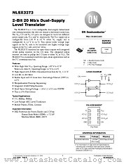 NLSX3373 datasheet pdf ON Semiconductor