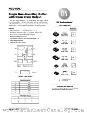 NLU1G07 datasheet pdf ON Semiconductor