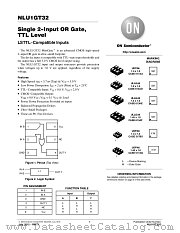 NLU1GT32 datasheet pdf ON Semiconductor