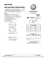 NLX1G125 datasheet pdf ON Semiconductor