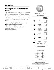 NLX1G58 datasheet pdf ON Semiconductor