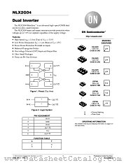 NLX2G04 datasheet pdf ON Semiconductor